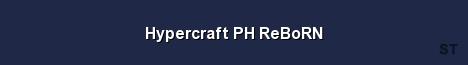 Hypercraft PH ReBoRN Server Banner