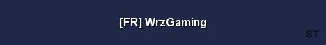 FR WrzGaming Server Banner
