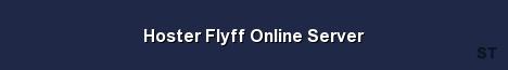 Hoster Flyff Online Server Server Banner