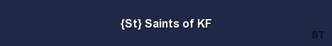 St Saints of KF Server Banner