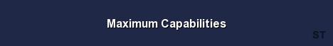 Maximum Capabilities Server Banner