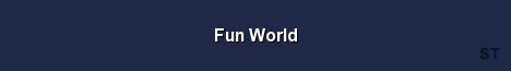 Fun World Server Banner