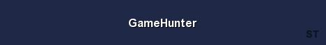 GameHunter Server Banner