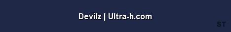 Devilz Ultra h com Server Banner