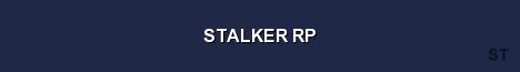 STALKER RP Server Banner