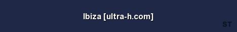 Ibiza ultra h com Server Banner