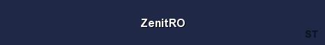 ZenitRO Server Banner