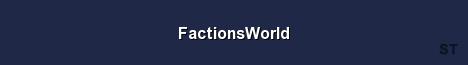 FactionsWorld 