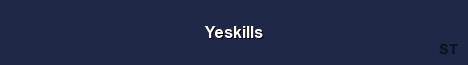 Yeskills Server Banner