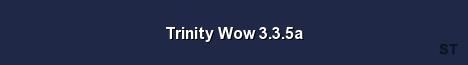 Trinity Wow 3 3 5a Server Banner