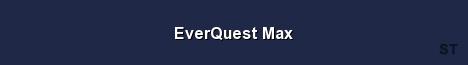 EverQuest Max Server Banner