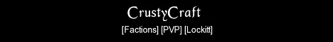 CrustyCraft Server Banner