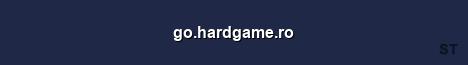go hardgame ro Server Banner