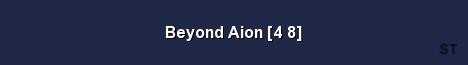 Beyond Aion 4 8 Server Banner