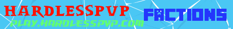 HardlessPVP Server Banner