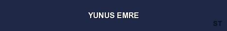 YUNUS EMRE Server Banner