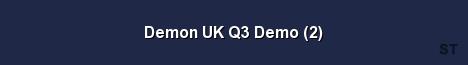 Demon UK Q3 Demo 2 Server Banner