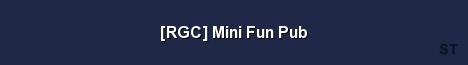 RGC Mini Fun Pub Server Banner