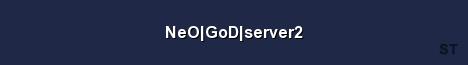 NeO GoD server2 Server Banner