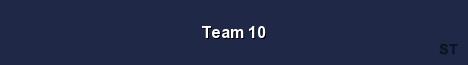 Team 10 Server Banner