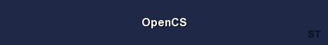 OpenCS Server Banner