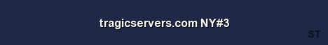 tragicservers com NY 3 Server Banner