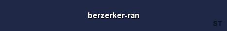 berzerker ran Server Banner