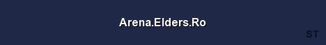 Arena Elders Ro Server Banner