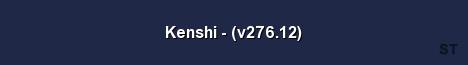 Kenshi v276 12 Server Banner