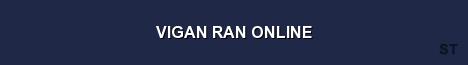 VIGAN RAN ONLINE Server Banner