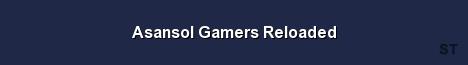 Asansol Gamers Reloaded Server Banner