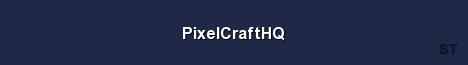 PixelCraftHQ Server Banner