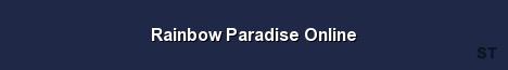 Rainbow Paradise Online Server Banner