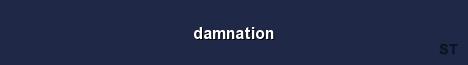 damnation Server Banner