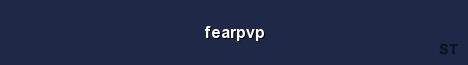 fearpvp Server Banner