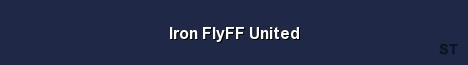 Iron FlyFF United Server Banner