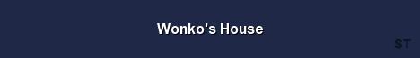 Wonko s House Server Banner