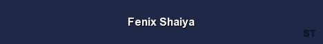 Fenix Shaiya Server Banner