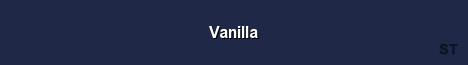 Vanilla Server Banner