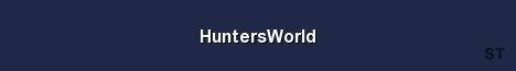 HuntersWorld Server Banner