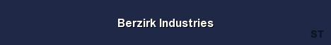 Berzirk Industries Server Banner