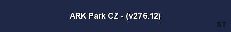 ARK Park CZ v276 12 Server Banner