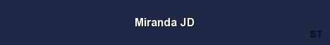 Miranda JD Server Banner