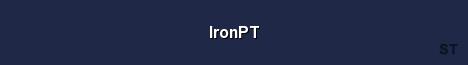 IronPT Server Banner