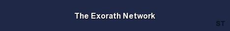 The Exorath Network Server Banner