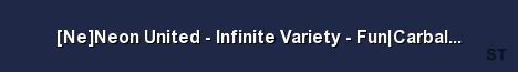 Ne Neon United Infinite Variety Fun Carball DM DD Race Server Banner