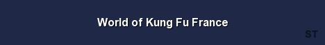 World of Kung Fu France Server Banner
