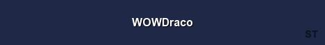 WOWDraco Server Banner