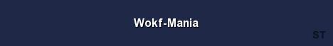 Wokf Mania Server Banner