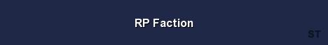 RP Faction Server Banner